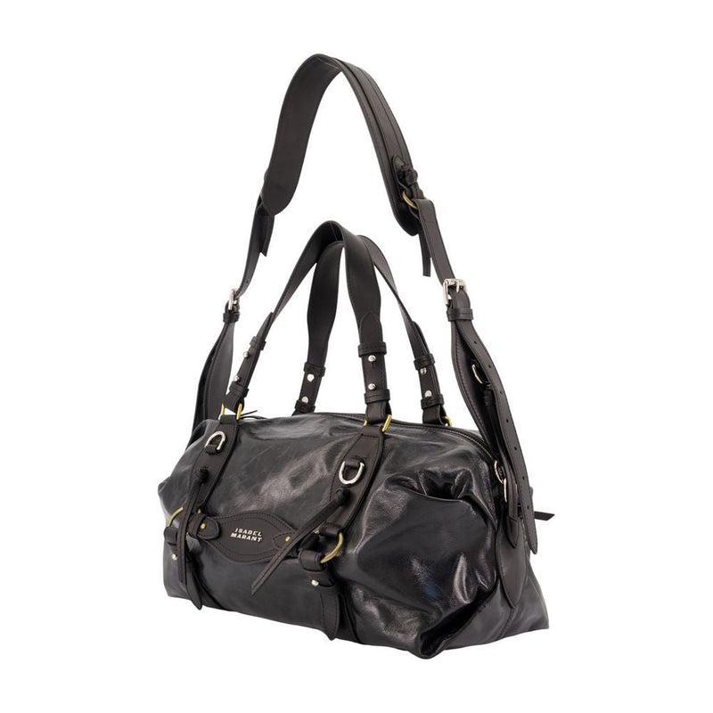 Isabel Marant Tilpa Shoulder Bag — Black Cowhide