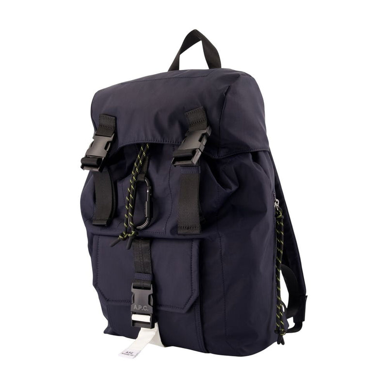 A.p.c. Trek 2.0 Backpack — Navy Nylon