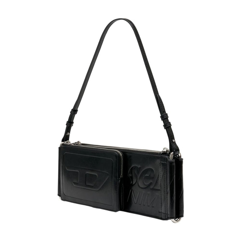 Diesel Flag-D X Shoulder Bag — Black Synthetic