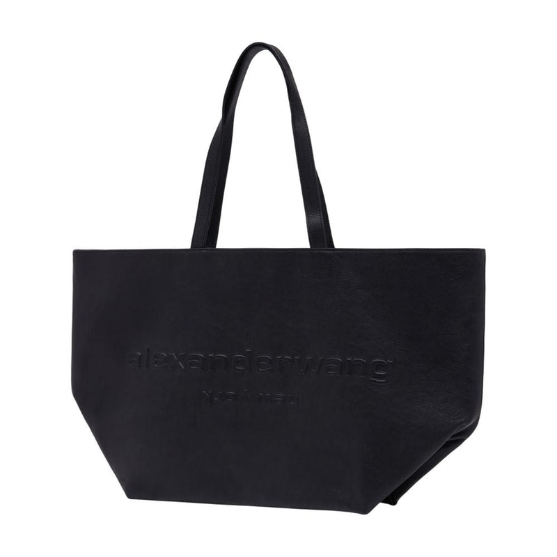 Alexander Wang Punch Tote Bag — Black Calfskin