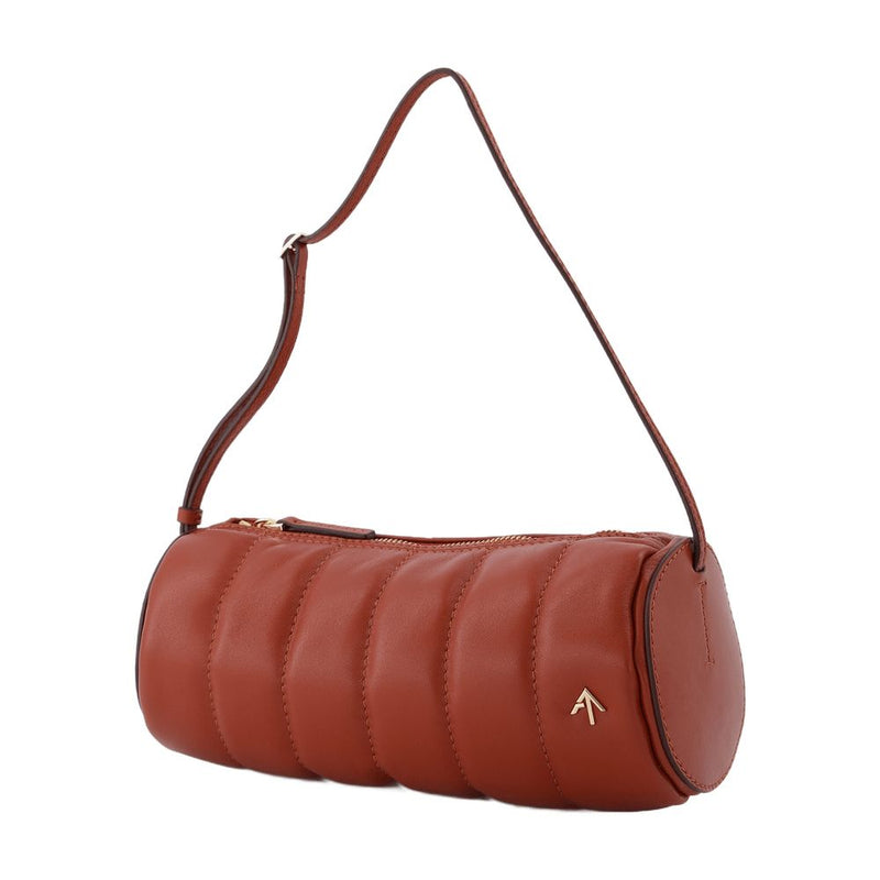 Manu Atelier Shoulder Bag — Red Leather