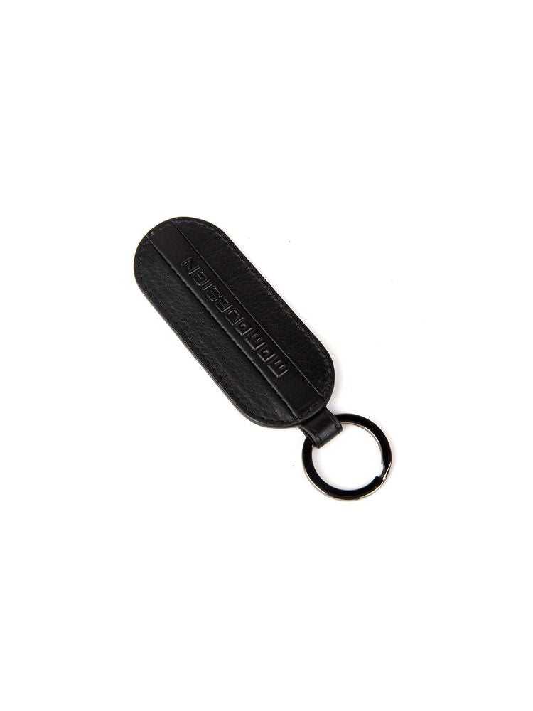Momo Design Genuine Leather Key Case — Black Belt