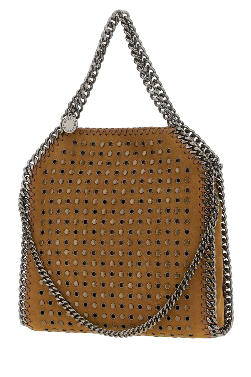 Stella Mccartney Falabella Mini Shoulder Bag — Brown