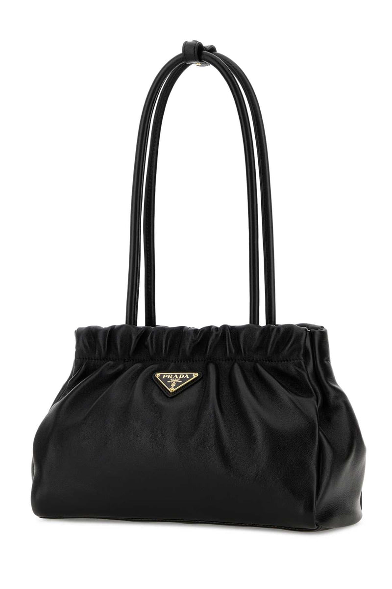 Prada Mano Shoulder Bag — Black