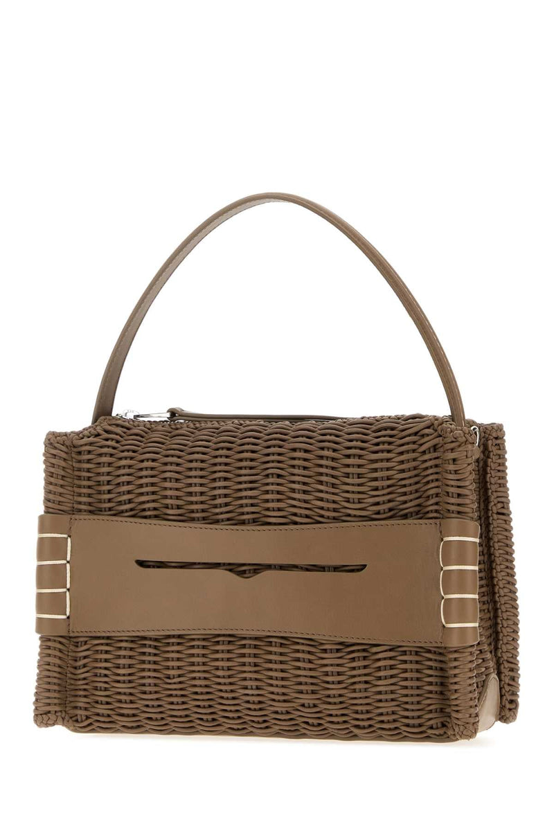 Jw Anderson Loafer Shoulder Bag — Taupe