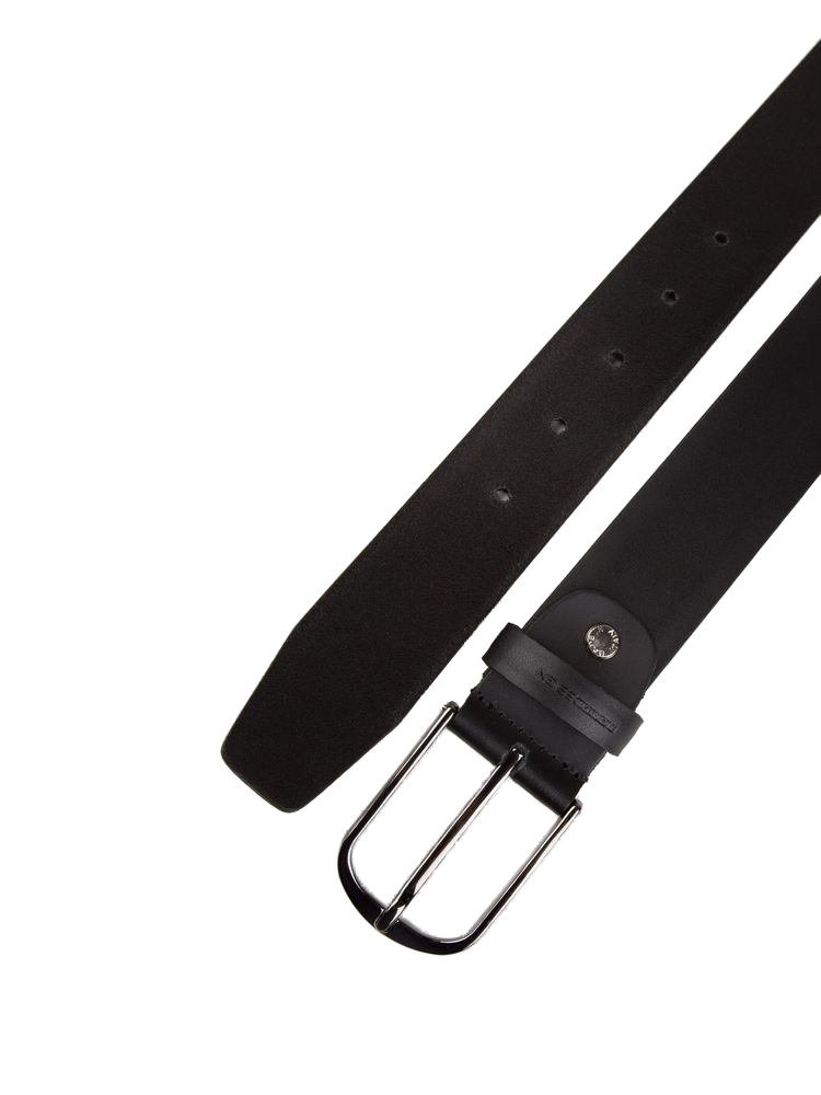 Momo Design Genuine Leather Belt — Black