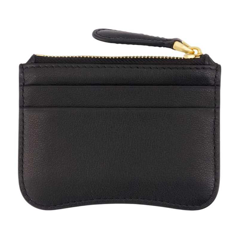 Ami Paris Card Case — Black Calfskin Cases