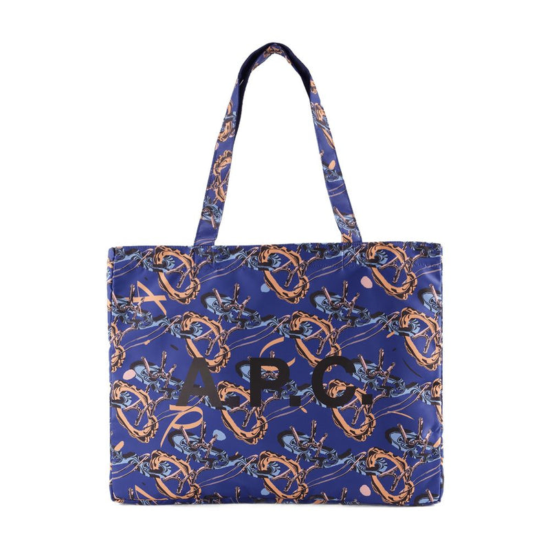 A.p.c. Diane Tote Bag — Blue Synthetic