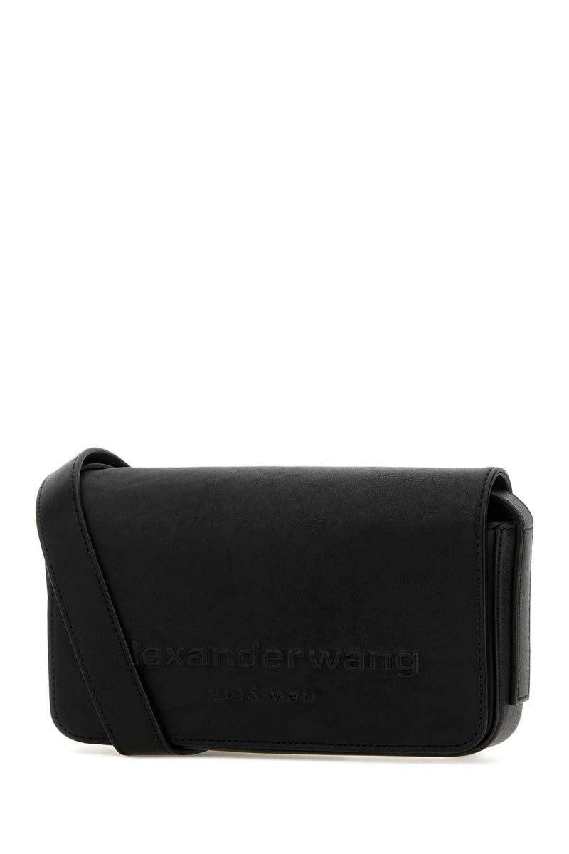 Alexander Wang Flap Crossbody Bag — Black