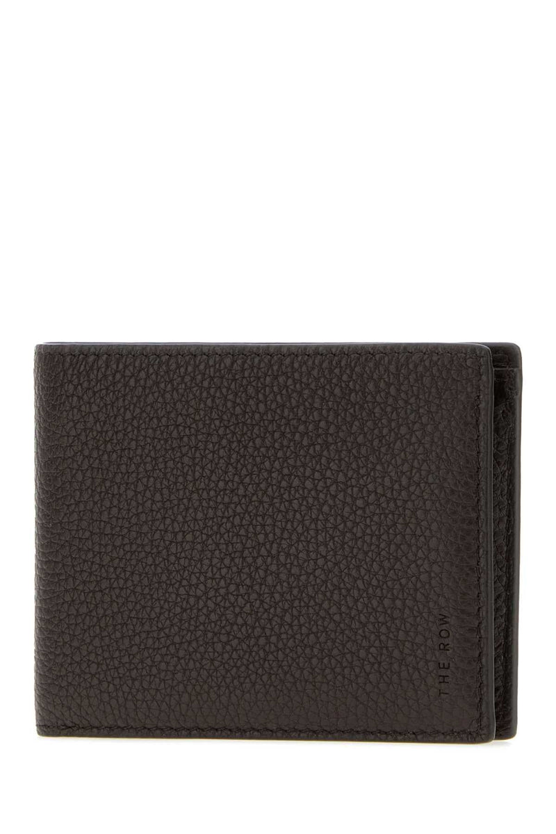The Row Wallet — Brown Exterior: Leather