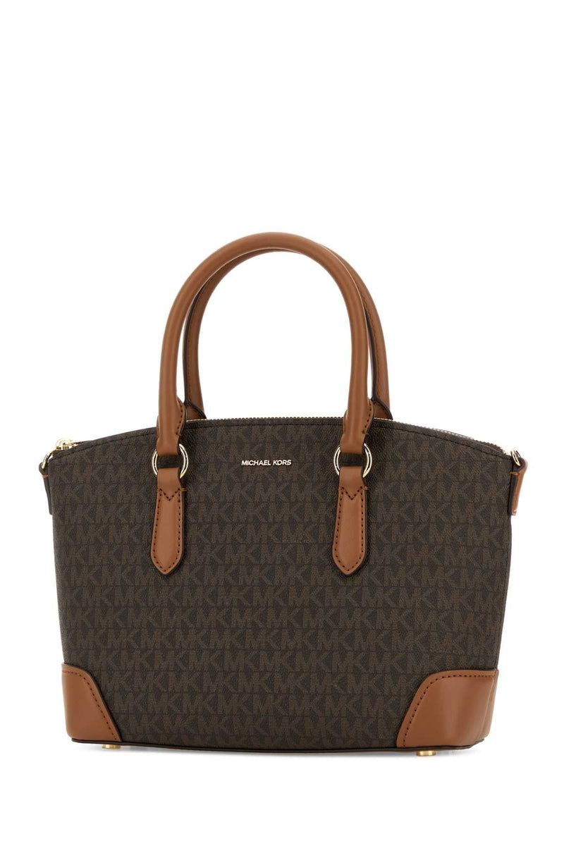 Michael By Kors Dome Shoulder Bag — Brown