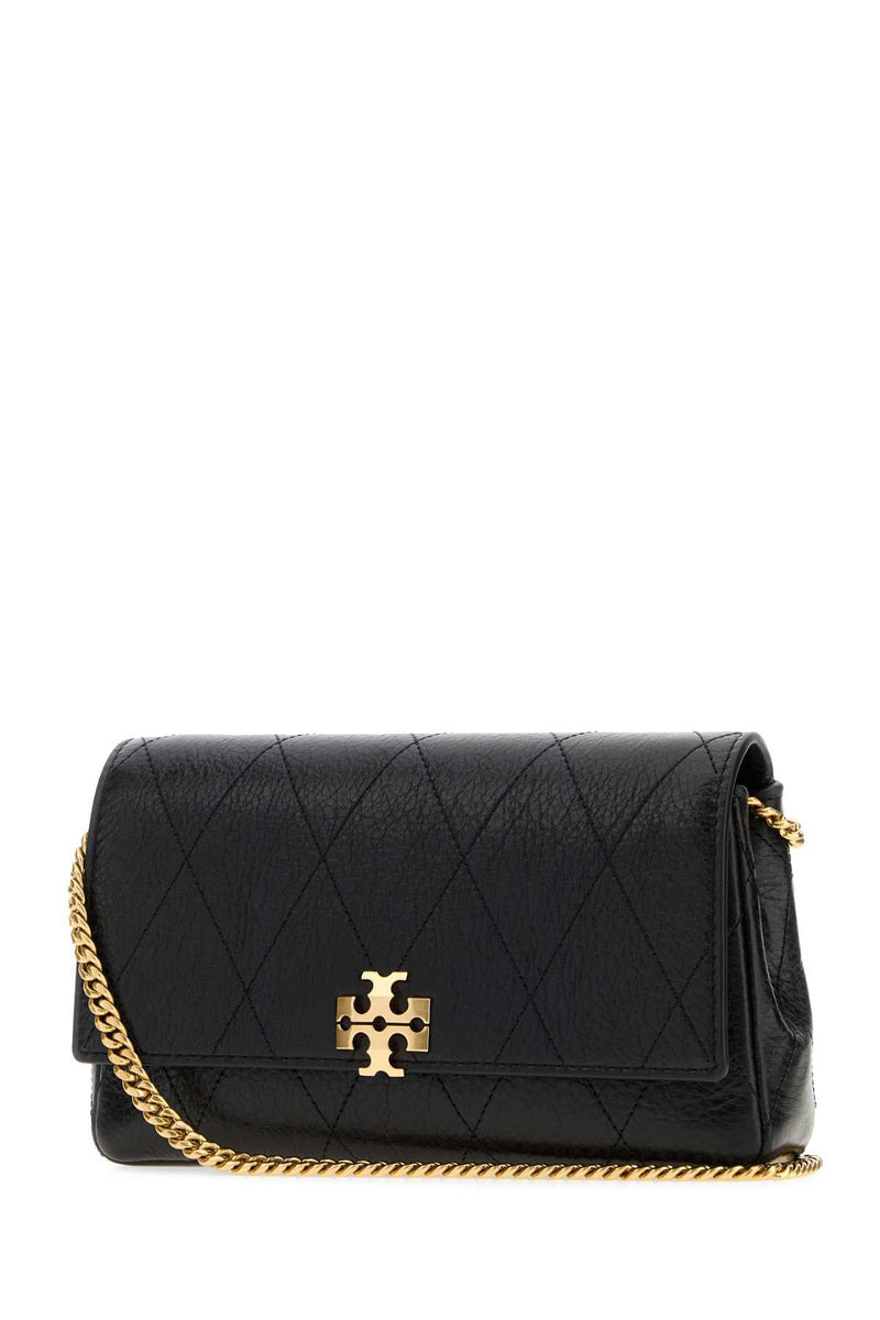 Tory Burch Charlie Crossbody Bag — Black