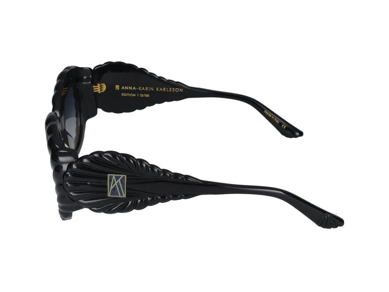 Anna-Karin Karlsson Shade Sunglasses — Black Acetate