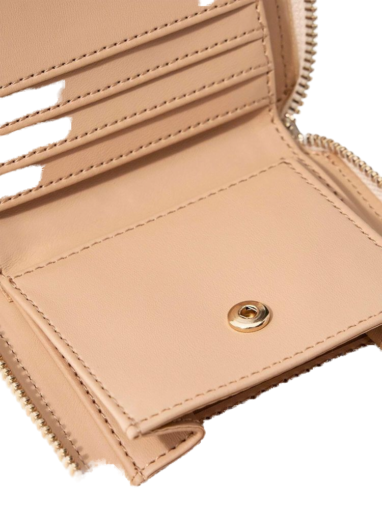 Guess Carrie Wallet — Beige Polyurethane