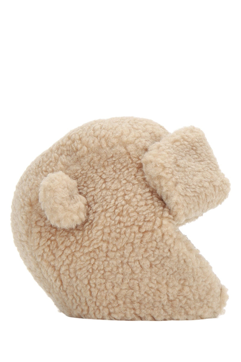 Moncler Jr Hat Textured Wool Winter — Beige