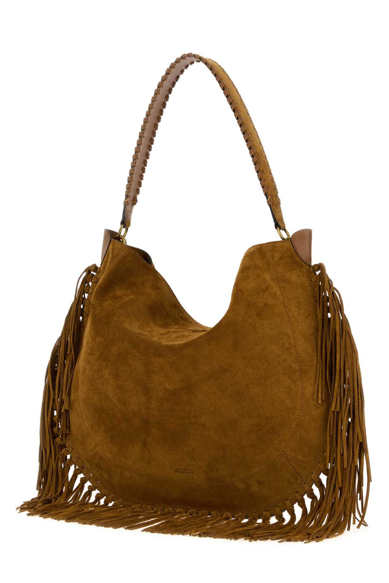 Isabel Marant Oskan Shoulder Bag — Brown