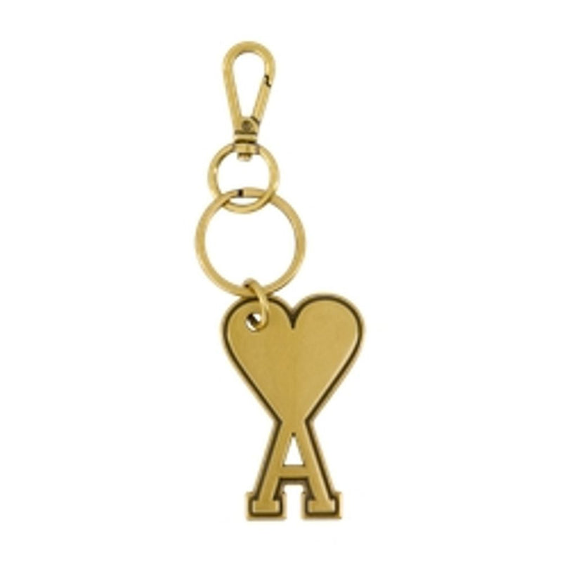 Ami Paris Key Case — Gold Metal Belt