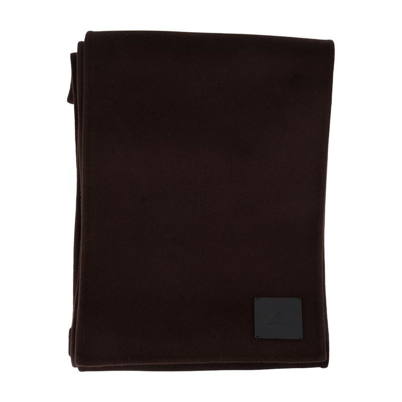 Anine Bing Ava Scarf — Black Wool Scarfs