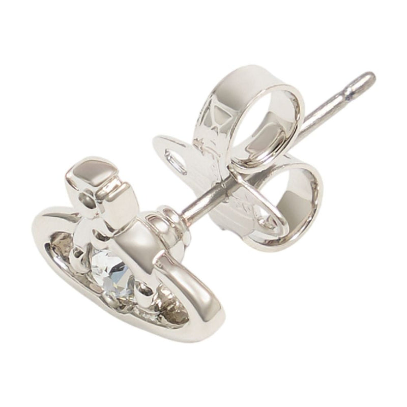 Vivienne Westwood Nano Solitaire Earring — Silver Metal Earrings