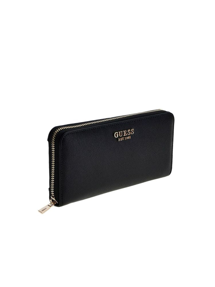 Guess Amorette Wallet — Black Polyurethane