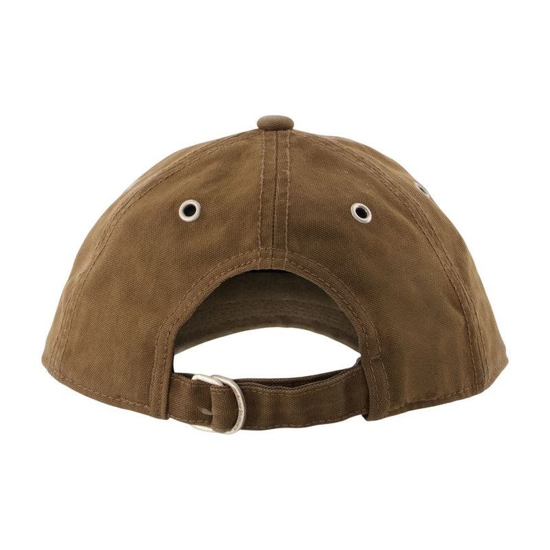 Acne Studios C40474-700 Logo-Embroidered Cotton Baseball Cap — Brown Caps
