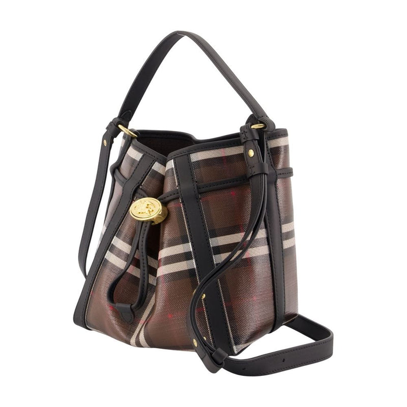 Burberry Shoulder Bag — Brown Cotton