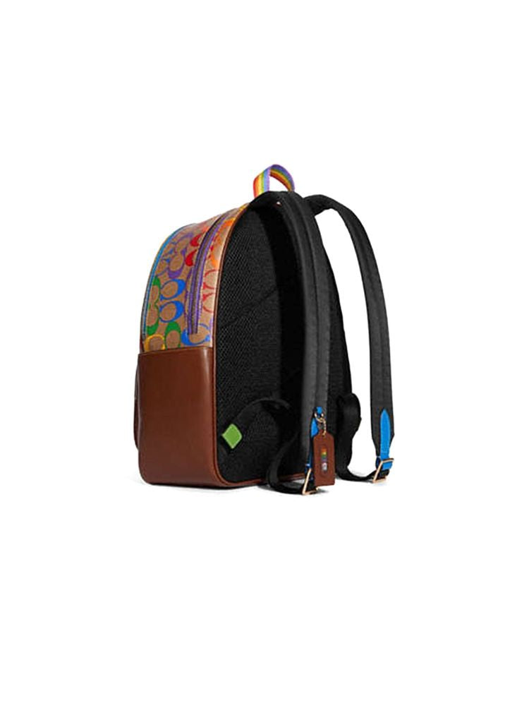 Coach Court Backpack — Multicolor