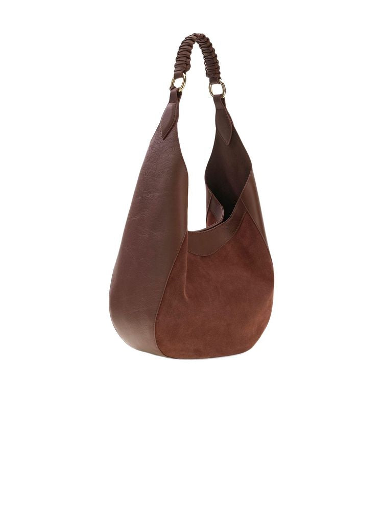 Guess Nina Hobo Bag — Brown Cow Leather