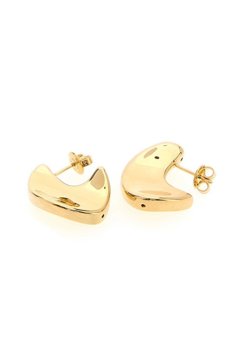 Bottega Veneta Chunky Gold Earrings —