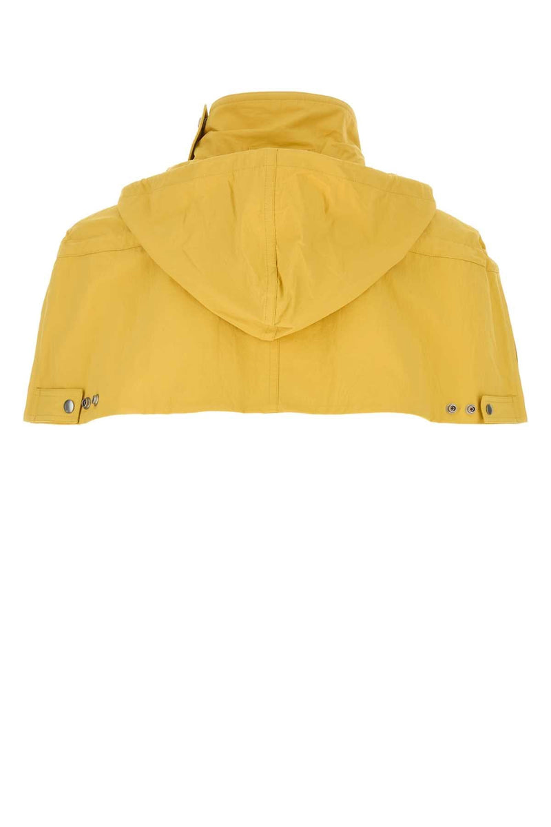 Prada Nylon Cape — Yellow Shawls