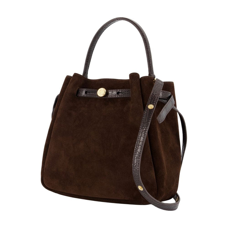 Tory Burch Romy Crossbody Bag — Brown Calfskin