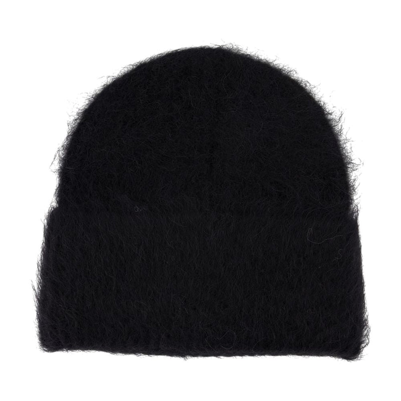 Toteme 244-Wsh1524-Ya0106-001 Alpaca Wool Beanie — Black Beanies