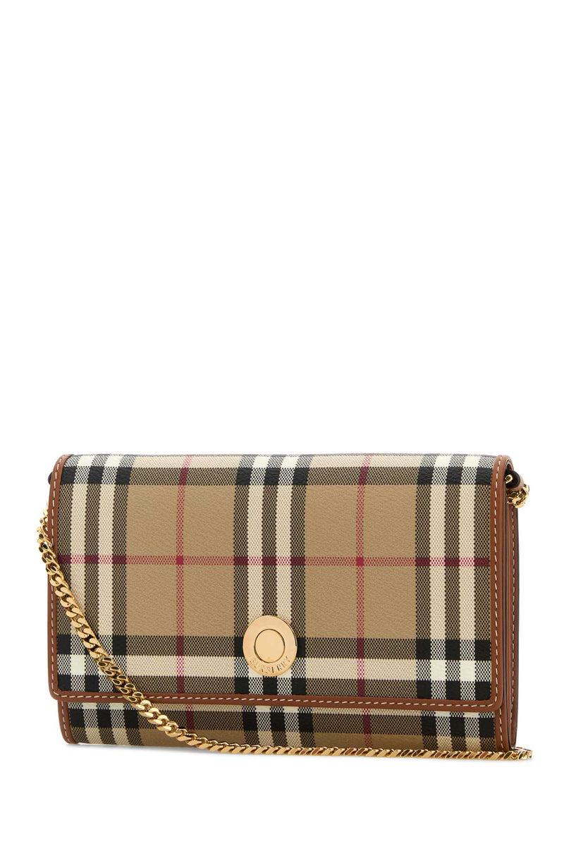 Burberry Hannah Wallet — Tan