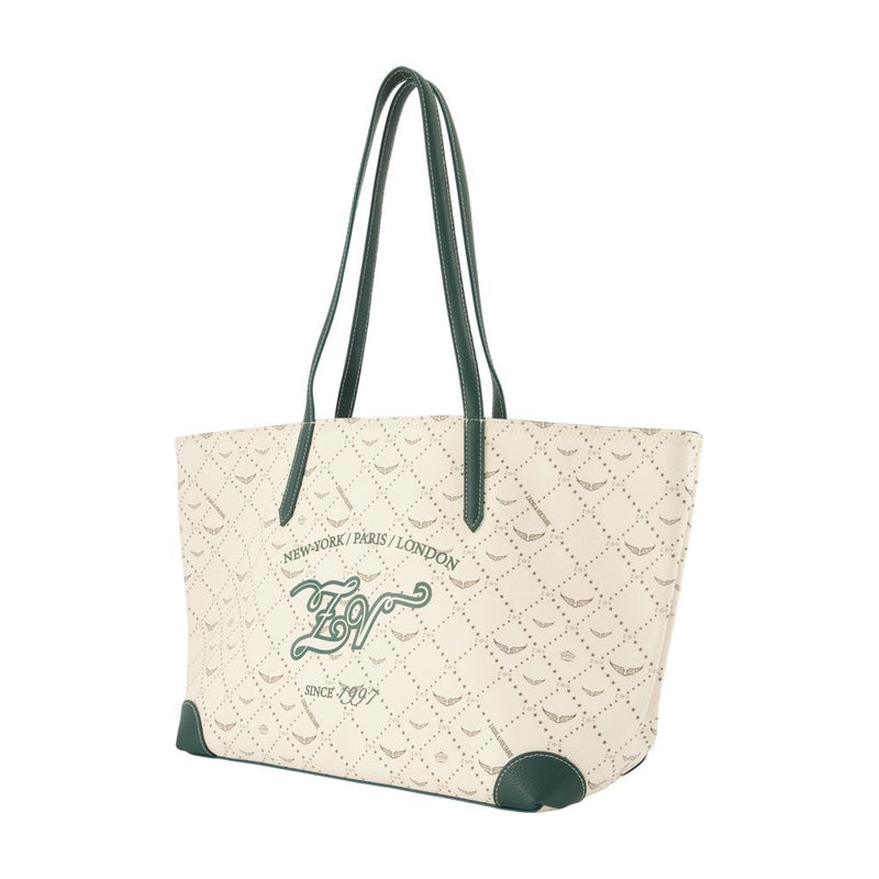 Zadig & Voltaire Tote Bag — White Synthetic