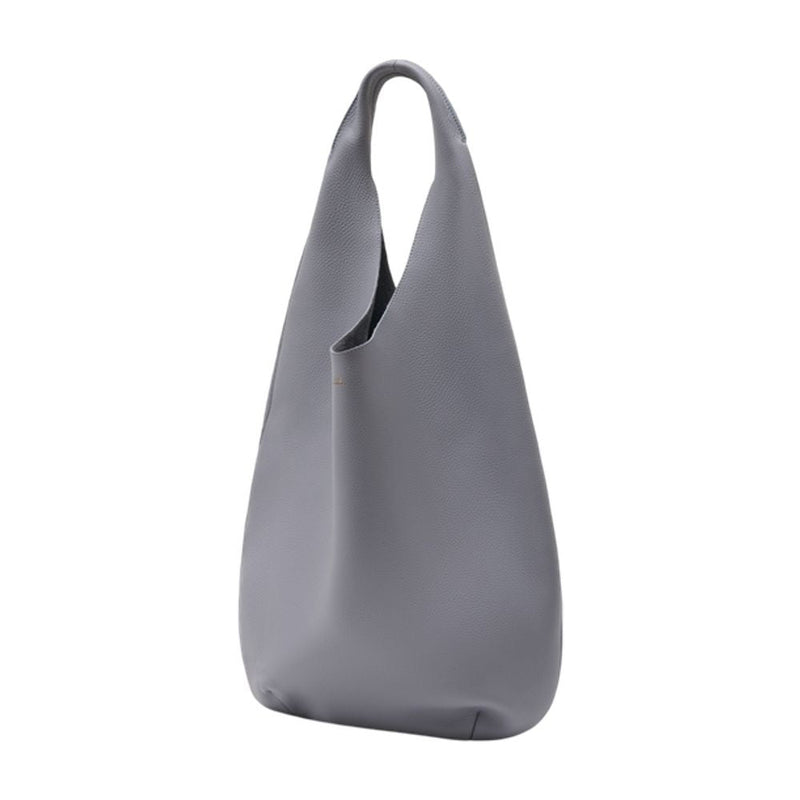 A.p.c. Le Neige Shoulder Bag — Gray Cowhide
