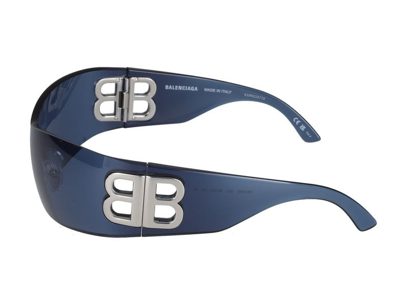 Balenciaga Bb0359s Sunglasses — Blue Nylon Fiber