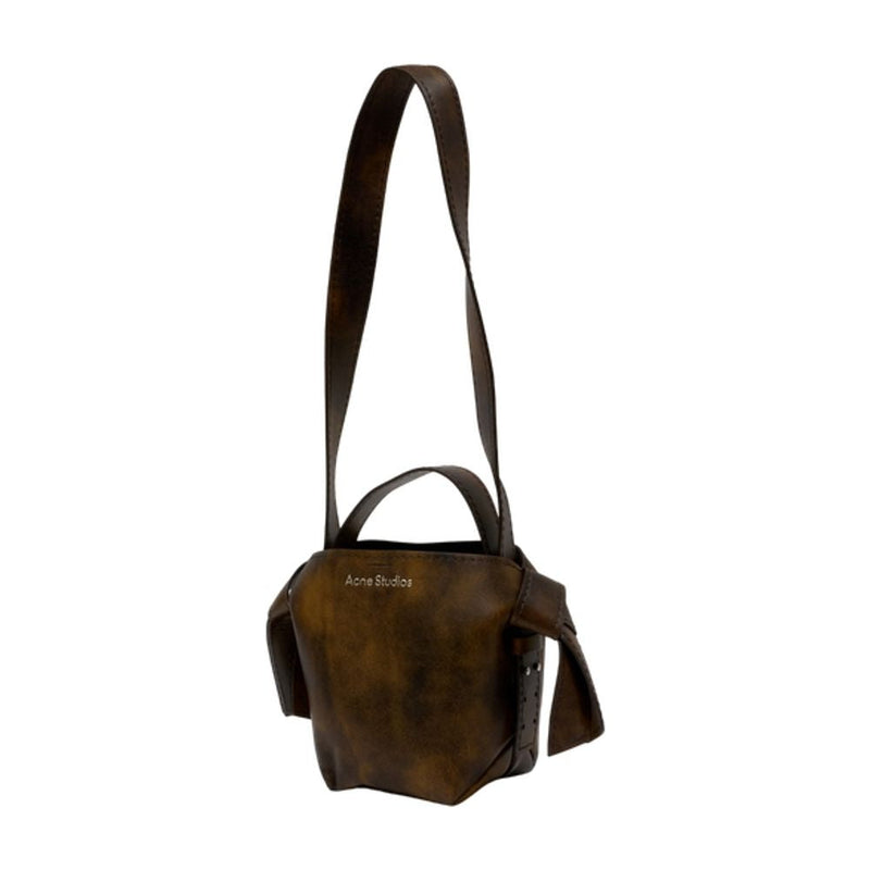 Acne Studios Shoulder Bag — Brown Calfskin