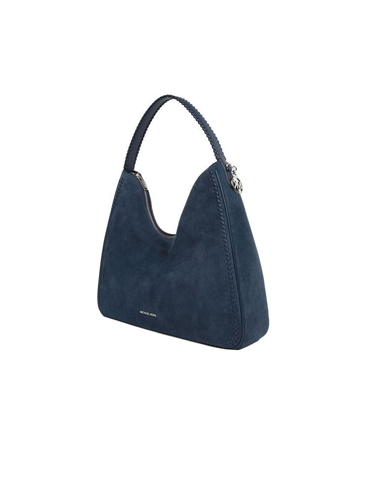 Michael Kors Nayla Shoulder Bag — Navy Leather