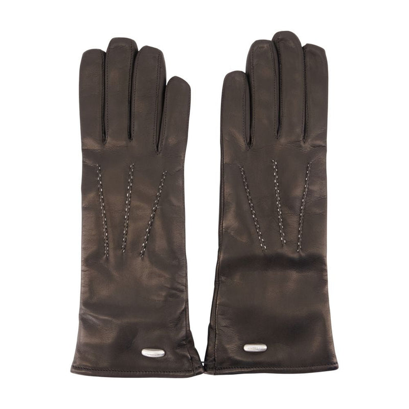 Our Legacy Leather Calfskin Gloves — Black