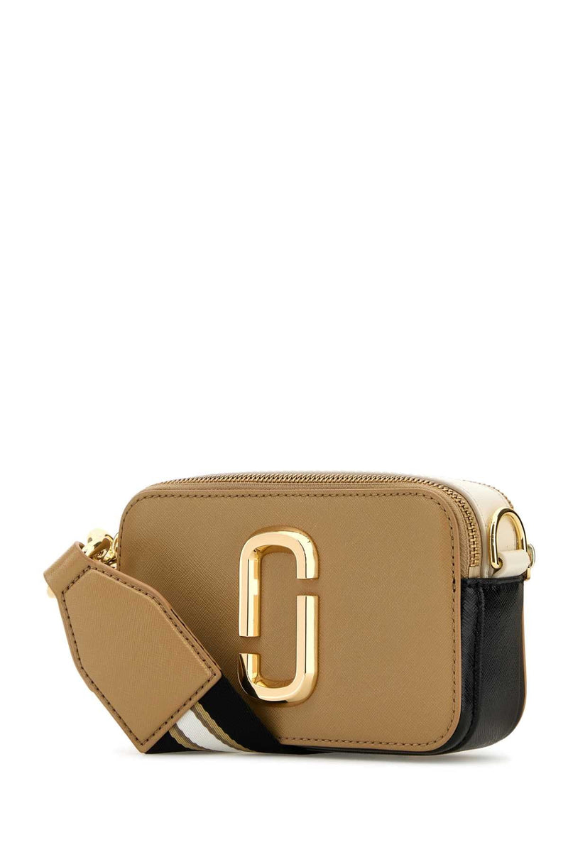 Marc Jacobs Snapshot Crossbody Bag — Beige