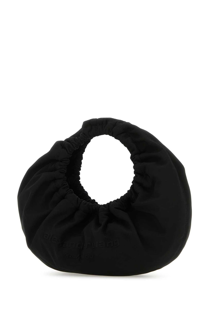Alexander Wang Crescent Top Handle Bag — Black