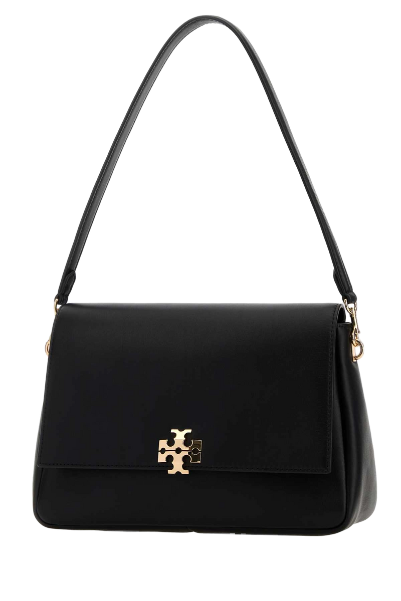 Tory Burch Charlie Shoulder Bag — Black