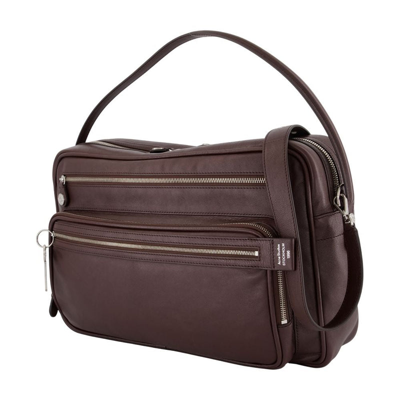 Acne Studios Shoulder Bag — Brown Calfskin