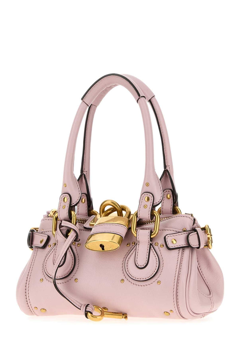 Chloé Paddington Shoulder Bag — Pink