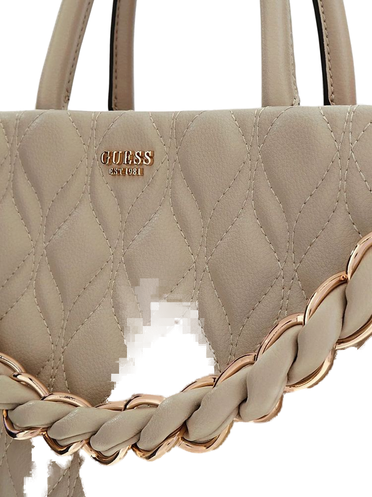 Guess Shoulder Bag — Beige Polyurethane