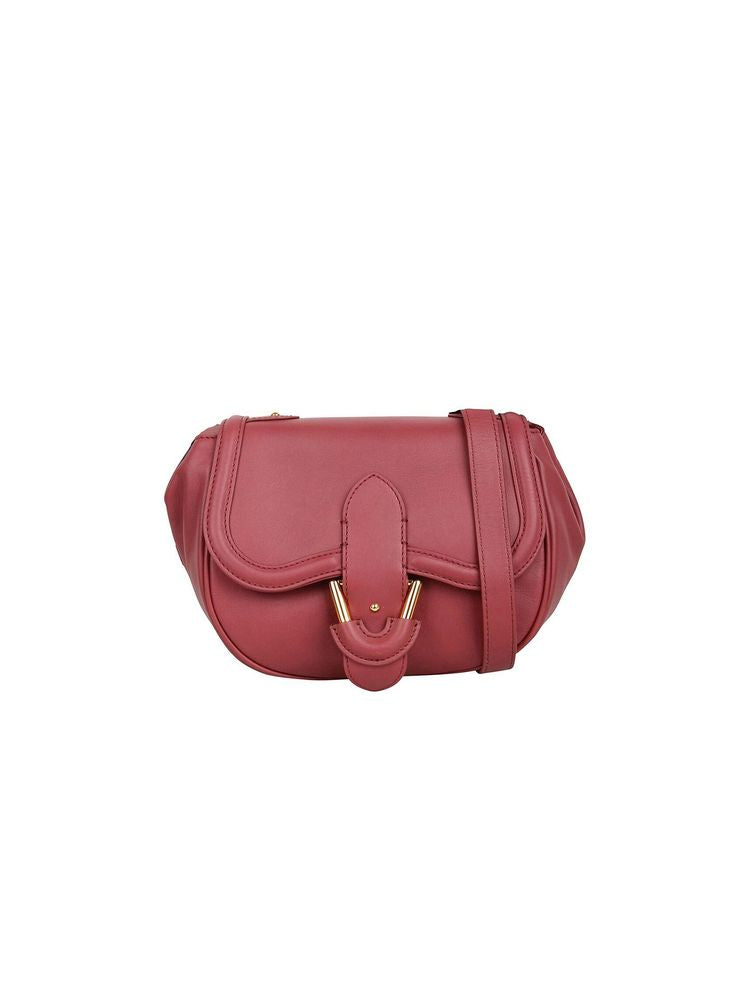 Coccinelle Blake Crossbody Bag — Red Cow Leather