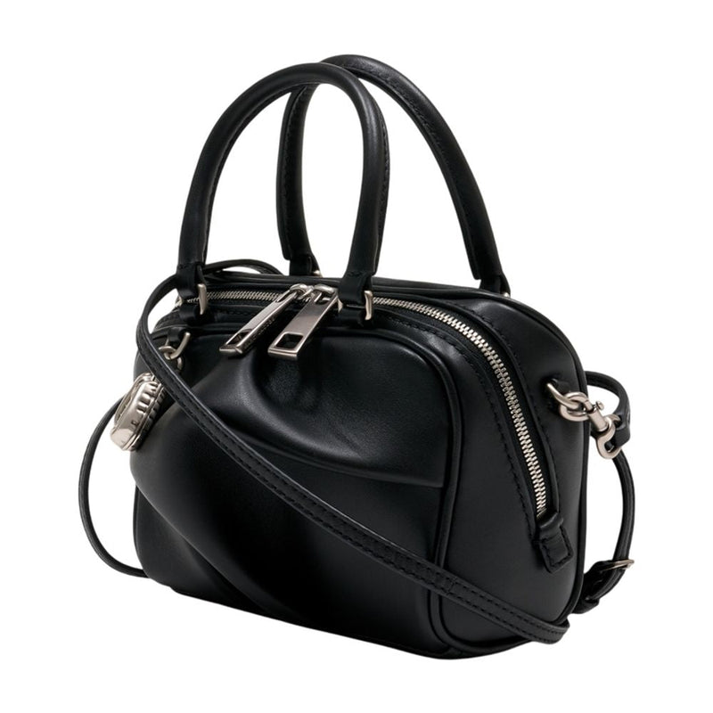 Marc Jacobs Micro Bauletto Top Handle Bag — Black Lambskin