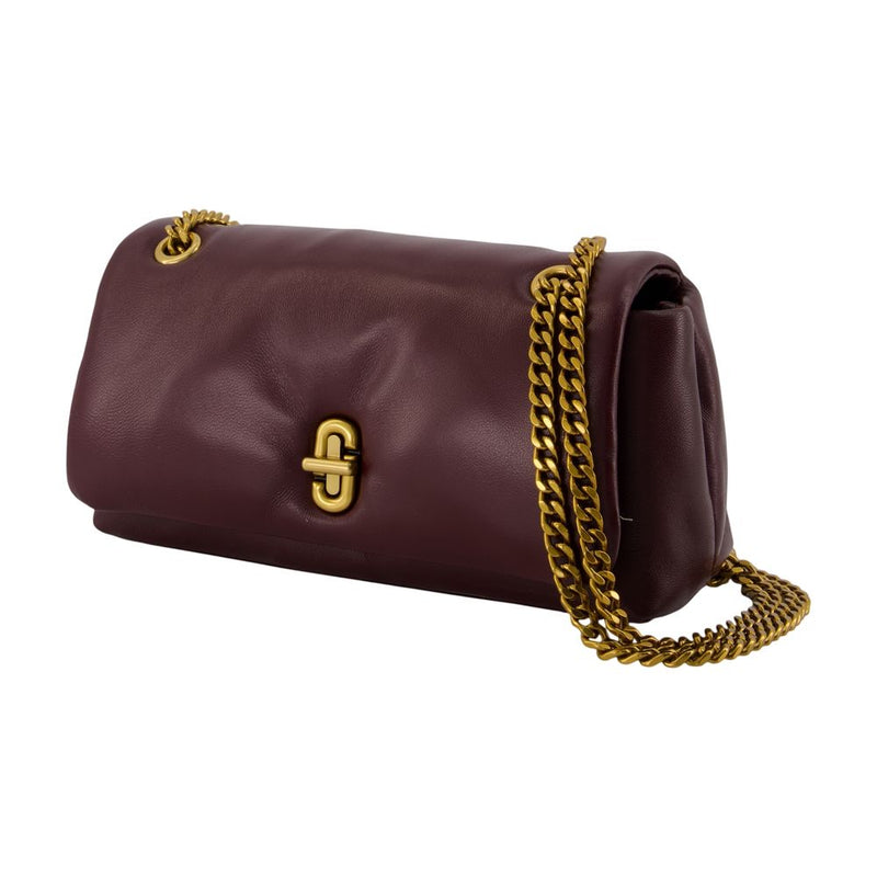 Marc Jacobs Crossbody Bag — Burgundy Lambskin