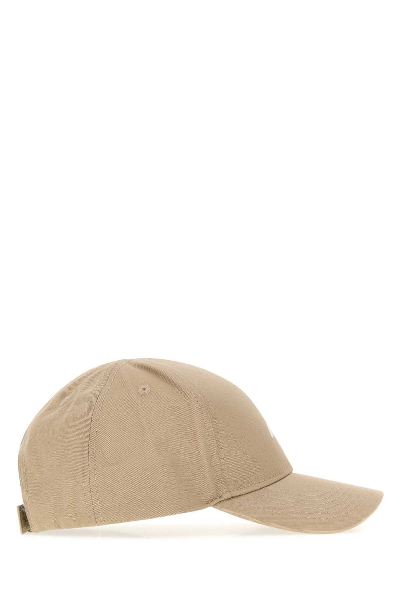 Autry Caps Logo-Embroidered Cotton Baseball Cap — Beige Exterior