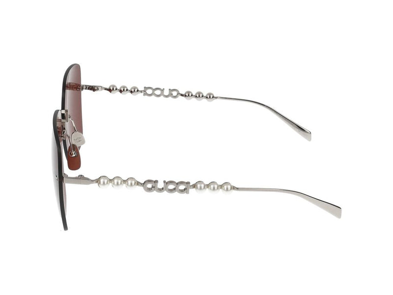 Gucci Gg1923sa Sunglasses — Brown Metal